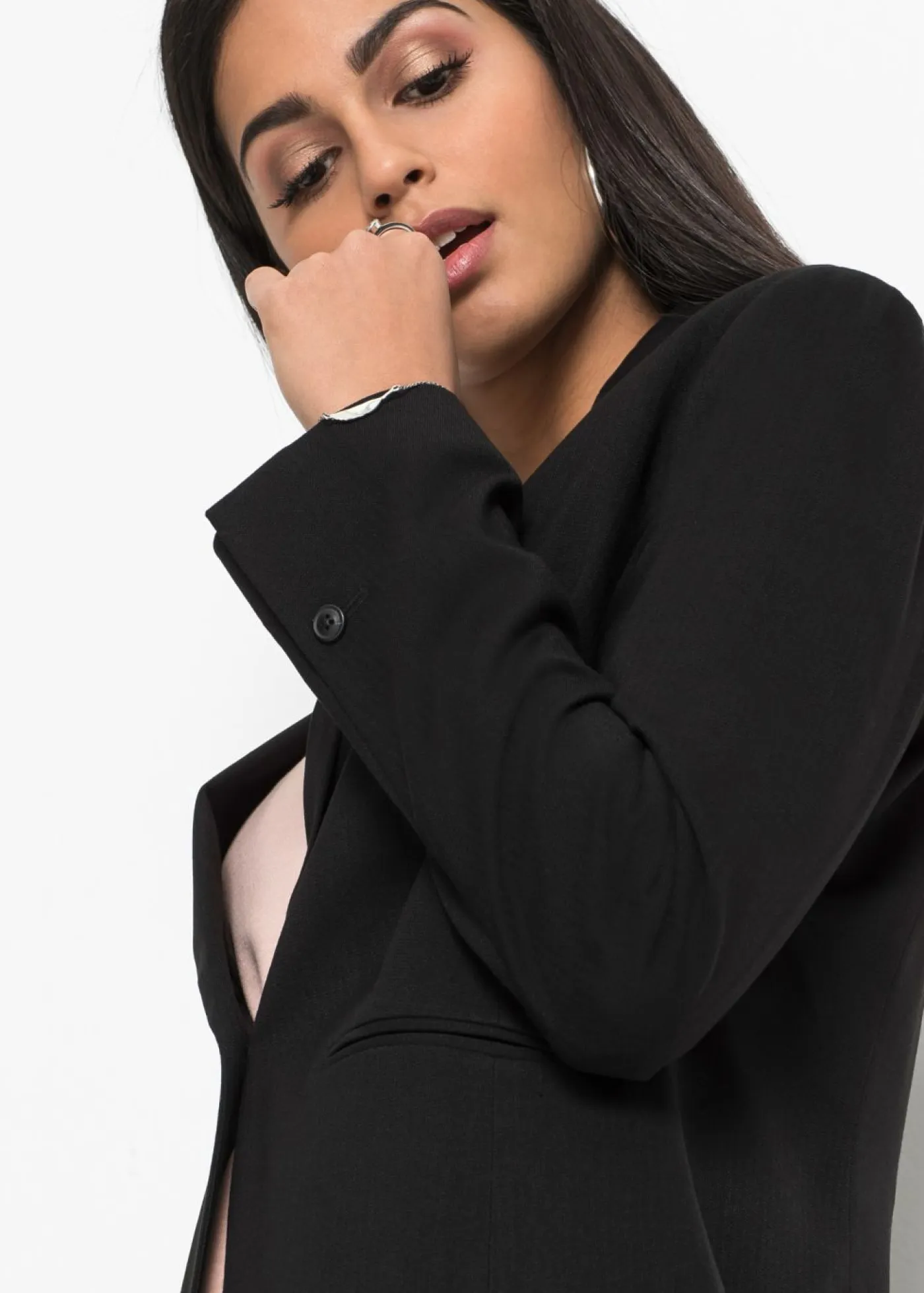 Sale Americana con bolsillos, petite Mujer Blazers|Tallas Pequeñas