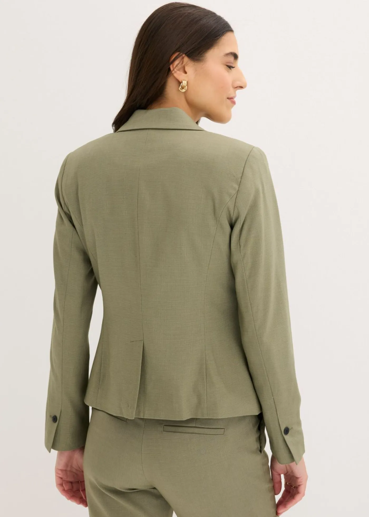 New Americana con bolsillos, petite Mujer Blazers|Tallas Pequeñas