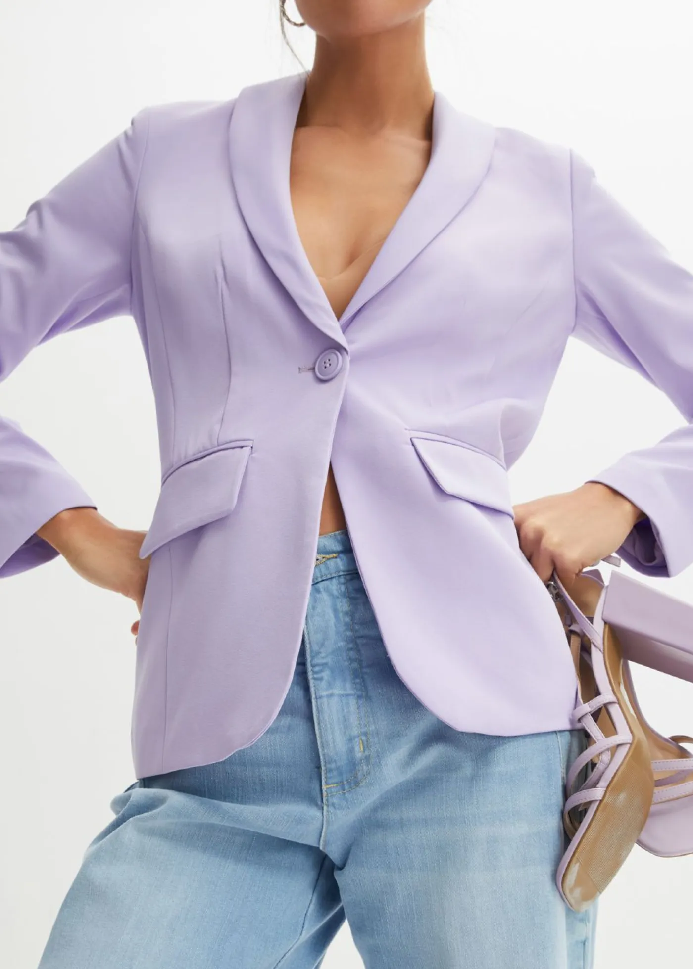 Discount Americana con botones Mujer Blazers