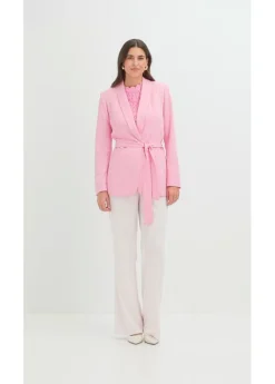 Sale Americana con cinturón Mujer Blazers|Novedades