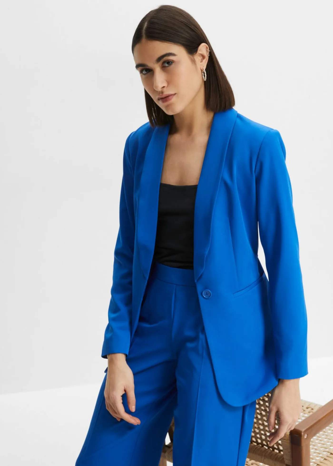 Sale Americana con cinturón Mujer Blazers|Novedades