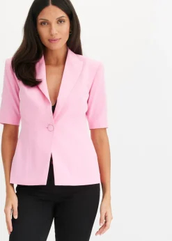 Online Americana con corte de reloj de arena Mujer Blazers