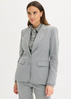 Outlet Americana con detalles decorativos cosidos a mano Mujer Blazers