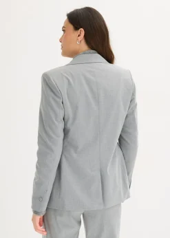 Outlet Americana con detalles decorativos cosidos a mano Mujer Blazers