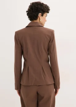Americana con pliegues Mujer Blazers