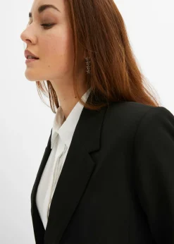 Online Americana corta con bolsillos Mujer Blazers