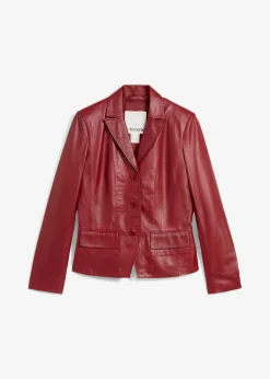 Best Americana corta de napa de cordero Mujer Premium|Blazers