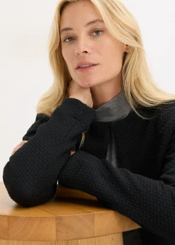 Americana corta de punto Mujer Blazers