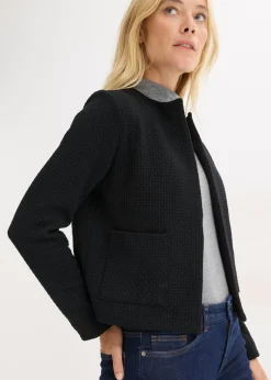 Americana corta de punto Mujer Blazers
