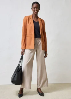 Clearance Americana de ante Mujer Premium|Blazers