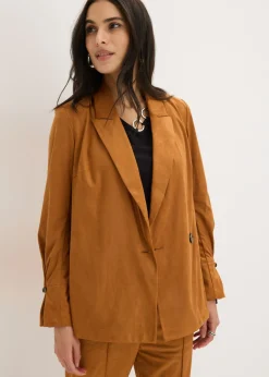 Online Americana de ante sintético Mujer Blazers