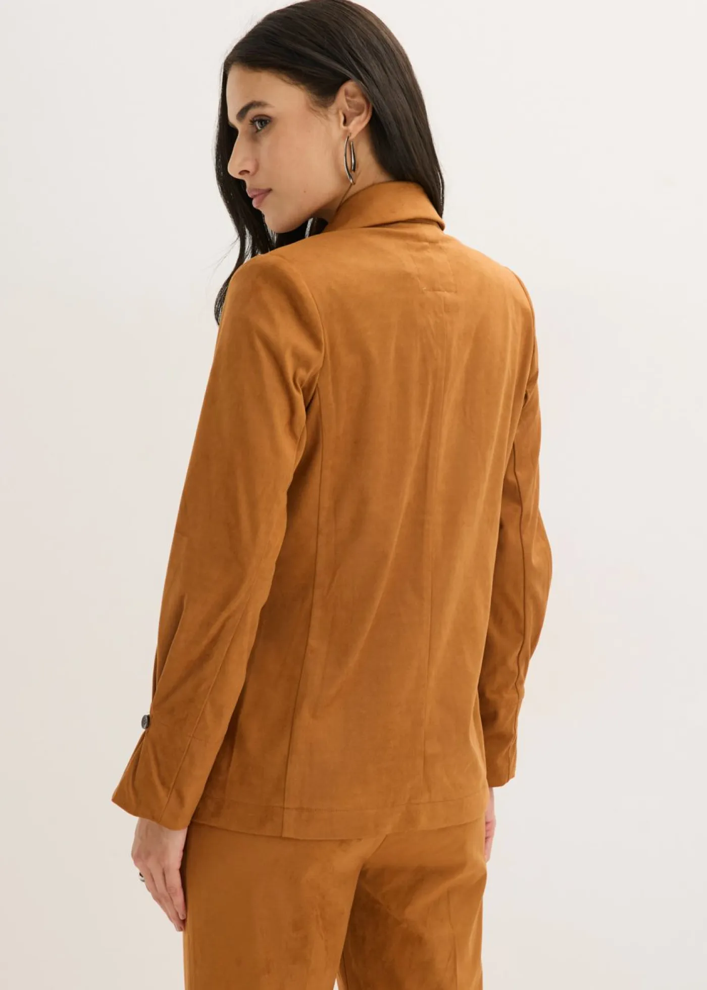 Online Americana de ante sintético Mujer Blazers
