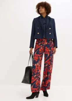Best Americana de bouclé con botones decorativos Mujer Blazers