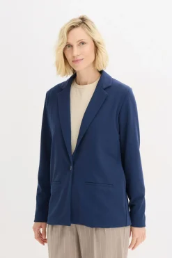 New Americana de crepé Mujer Blazers