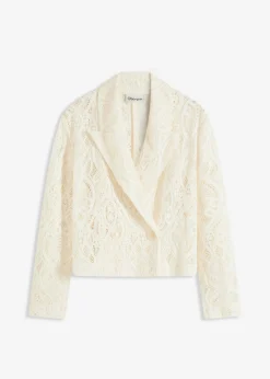 New Americana de encaje Mujer Blazers