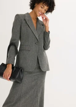 Best Americana de estilo tweed Mujer Blazers