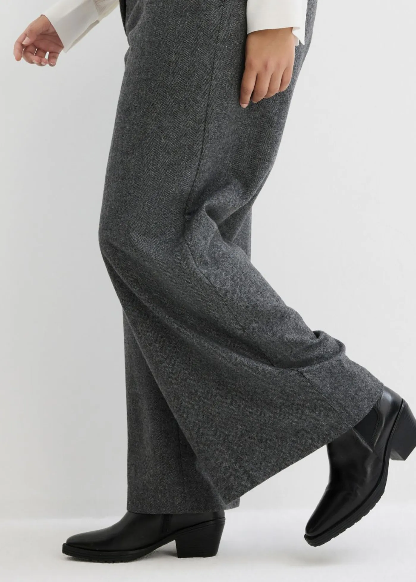 Clearance Americana de lana con patrón en espiga Mujer Blazers