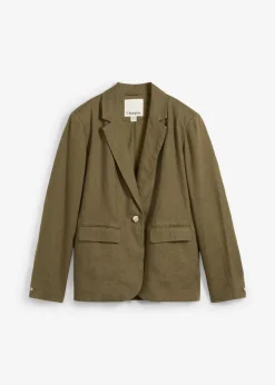 New Americana de lino puro Mujer Premium|Blazers