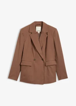 Outlet Americana de mezcla de viscosa Mujer Blazers