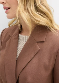 Outlet Americana de mezcla de viscosa Mujer Blazers