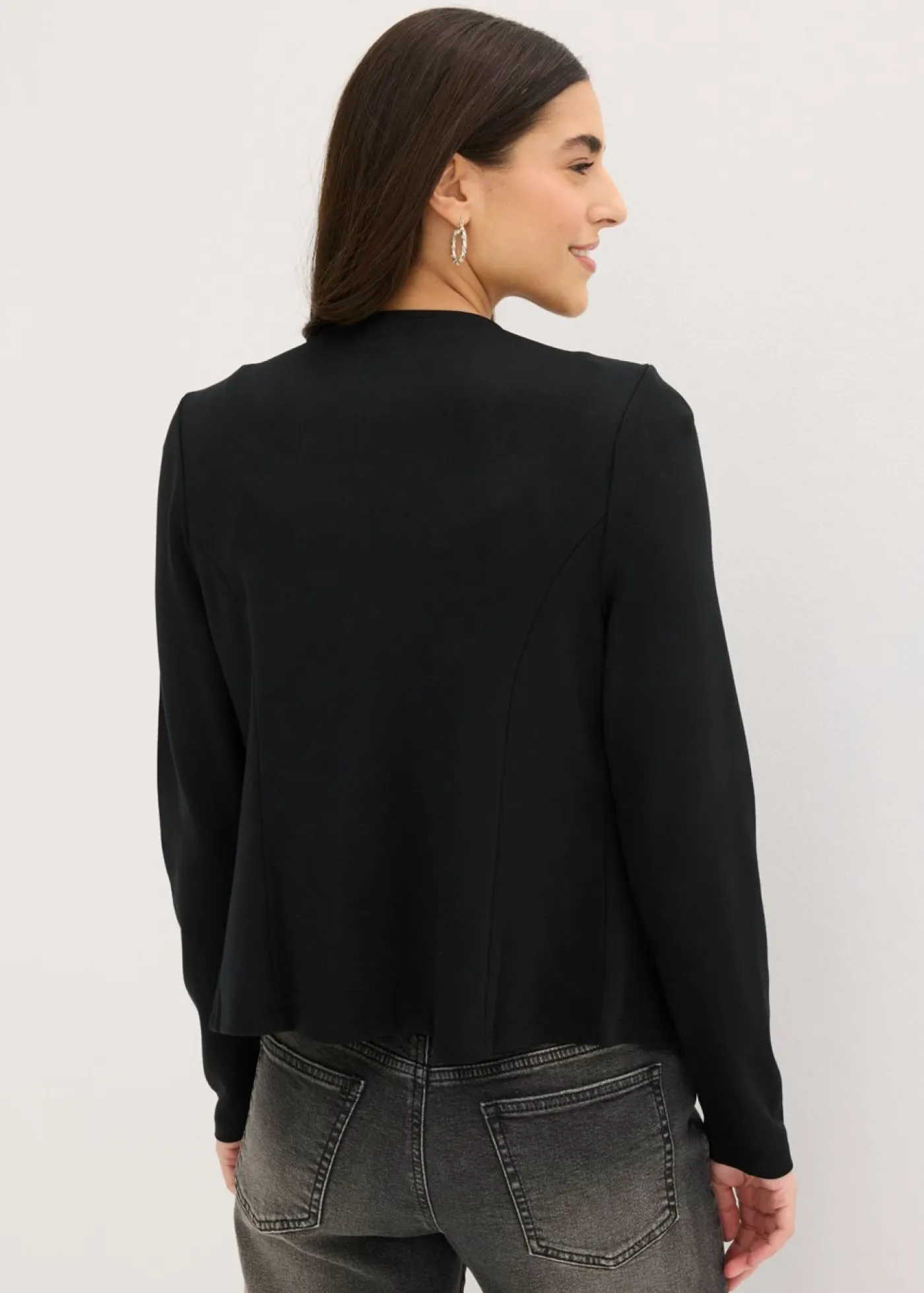 Outlet Americana de punto de mezcla de viscosa Mujer Blazers