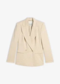 Best Americana de raya diplomática Mujer Blazers|Novedades