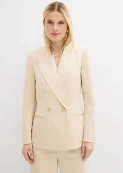 Best Americana de raya diplomática Mujer Blazers|Novedades