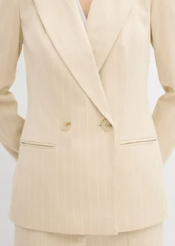 Best Americana de raya diplomática Mujer Blazers|Novedades