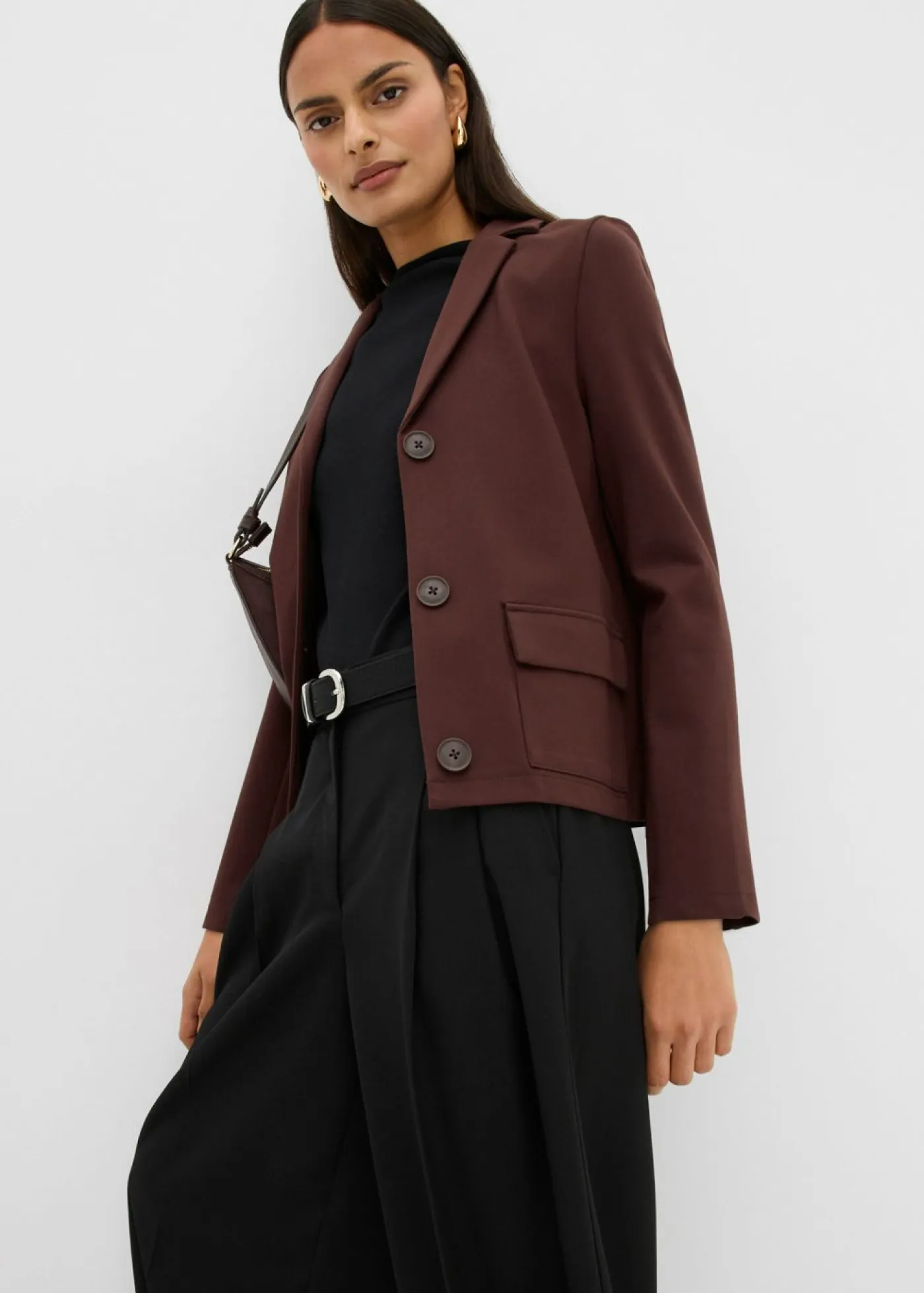 Americana de tejido Punto di Roma Mujer Esenciales|Blazers