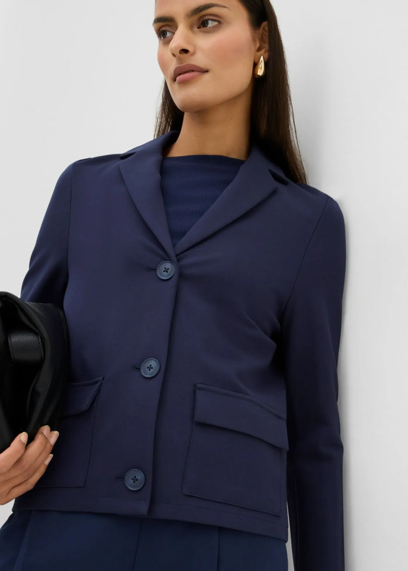 Americana de tejido Punto di Roma Mujer Esenciales|Blazers