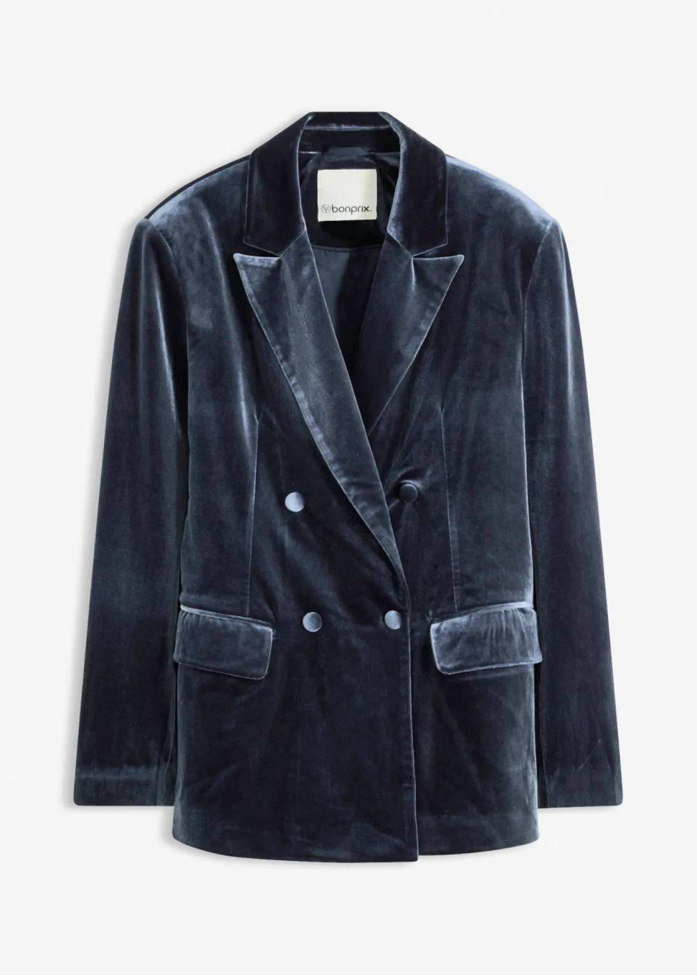 Americana de terciopelo suave Mujer Blazers