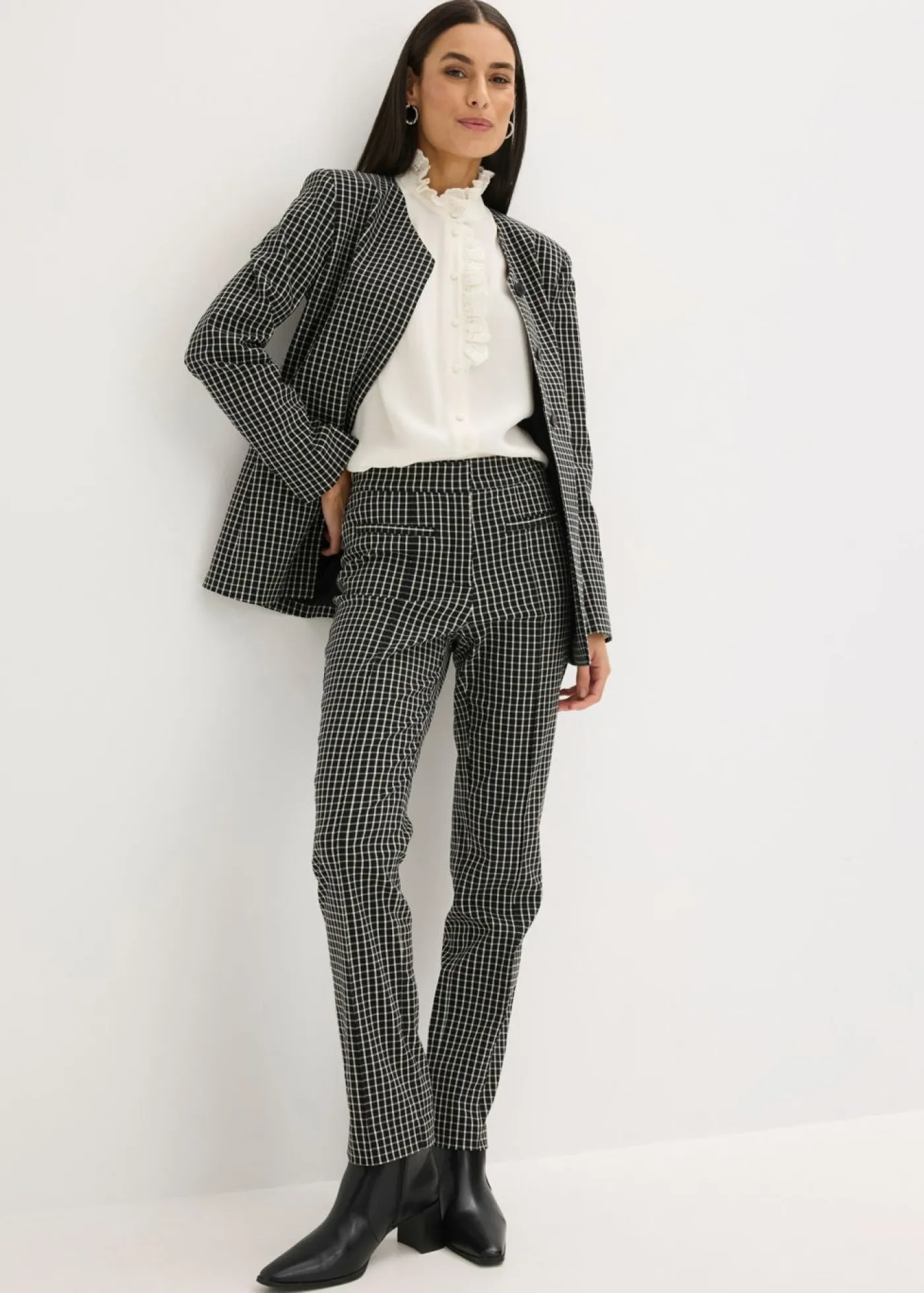 Online Americana elástica de bengalina Mujer Blazers