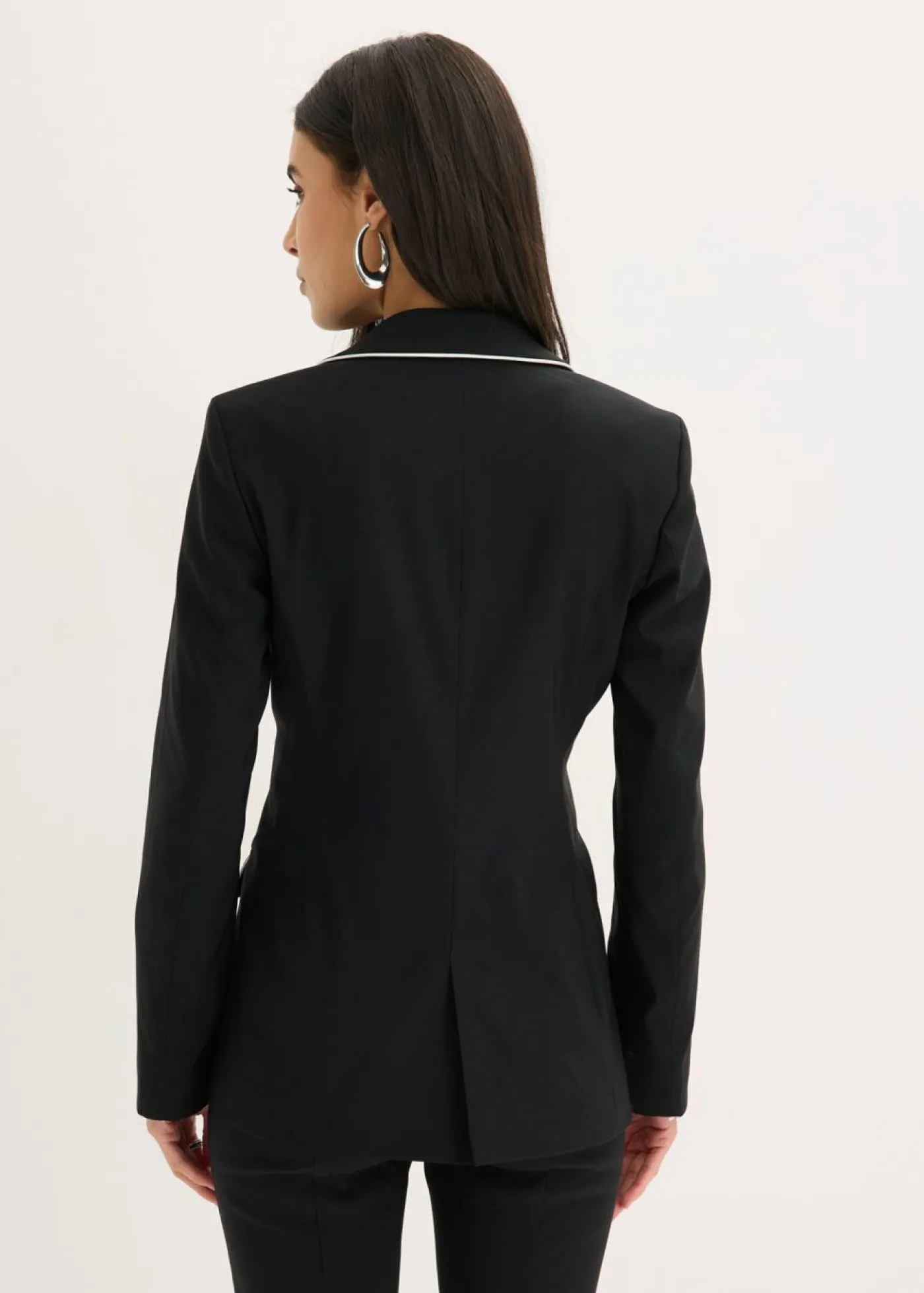 New Americana elástica de bengalina Mujer Blazers