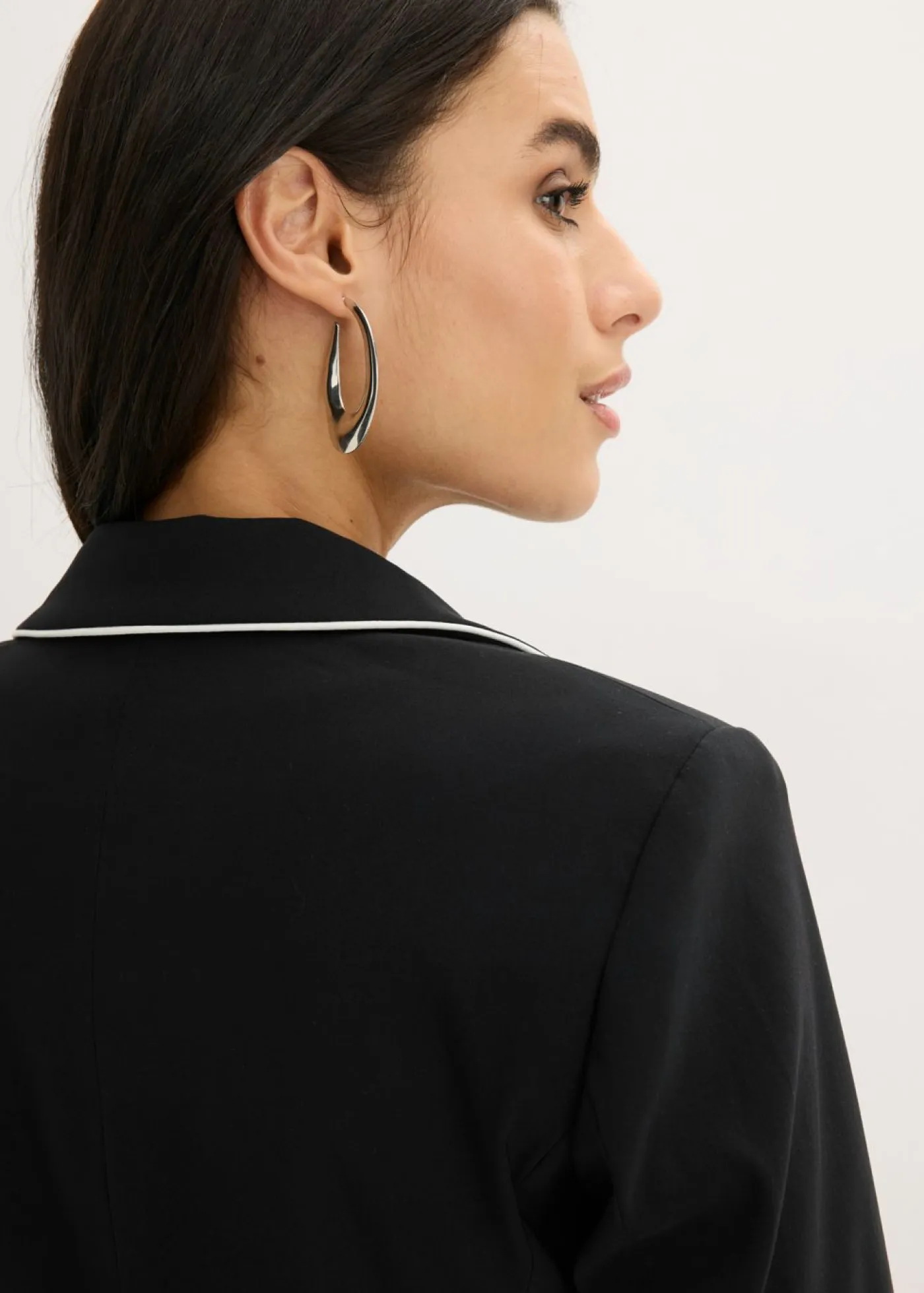 New Americana elástica de bengalina Mujer Blazers