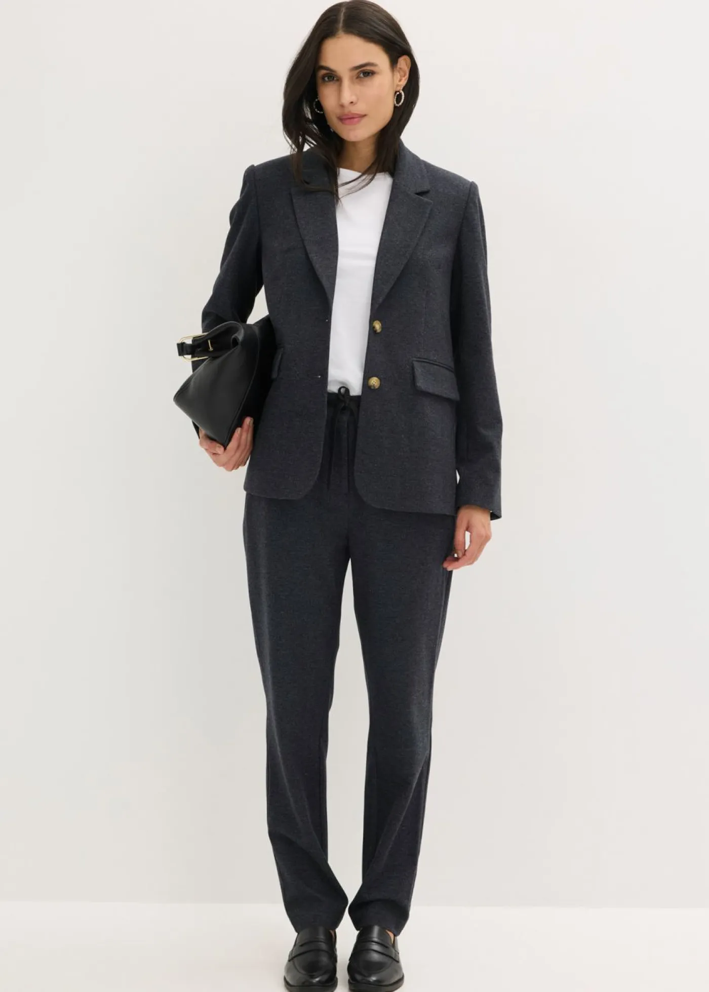 Sale Americana elástica de una sola fila Mujer Blazers