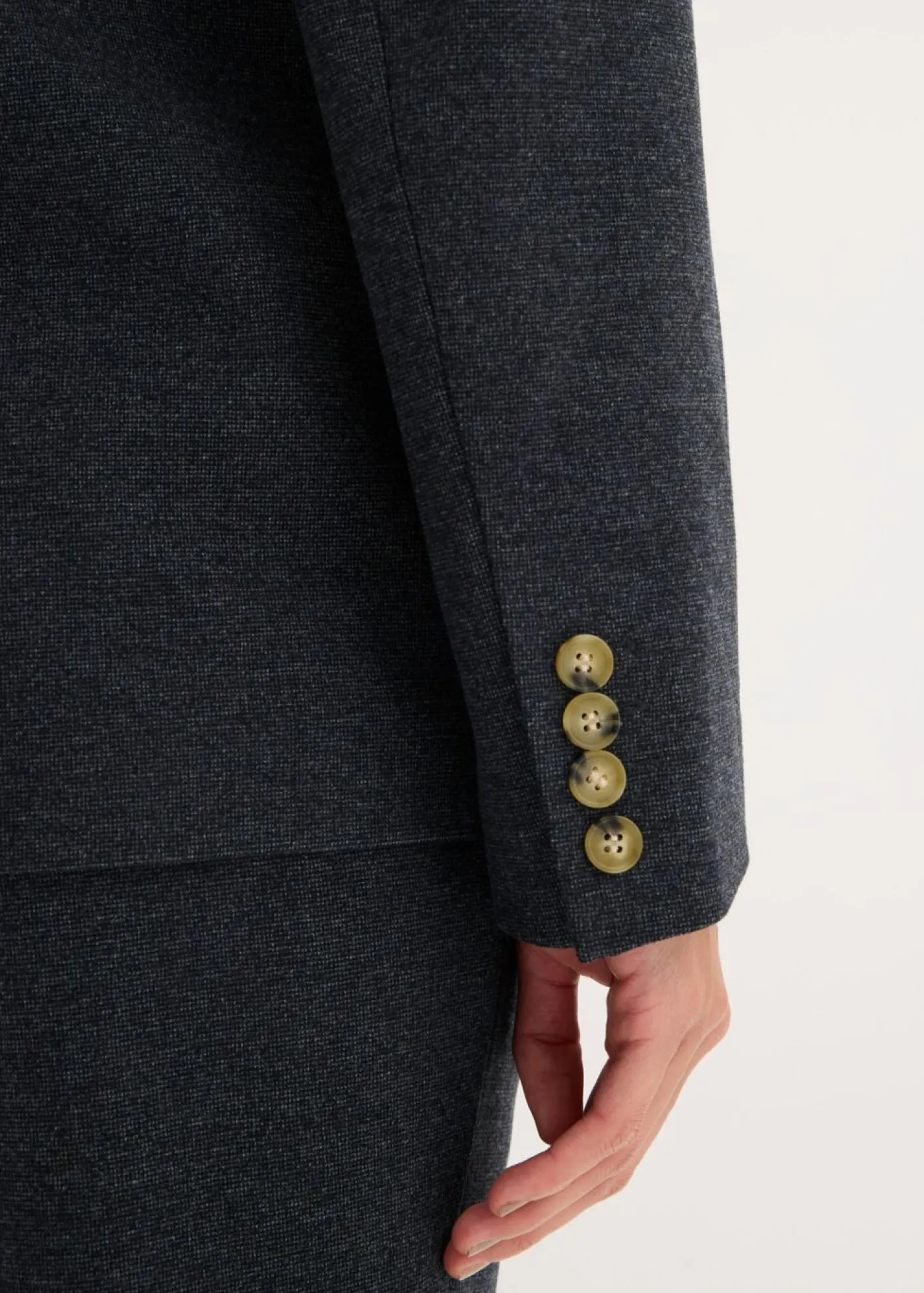 Sale Americana elástica de una sola fila Mujer Blazers