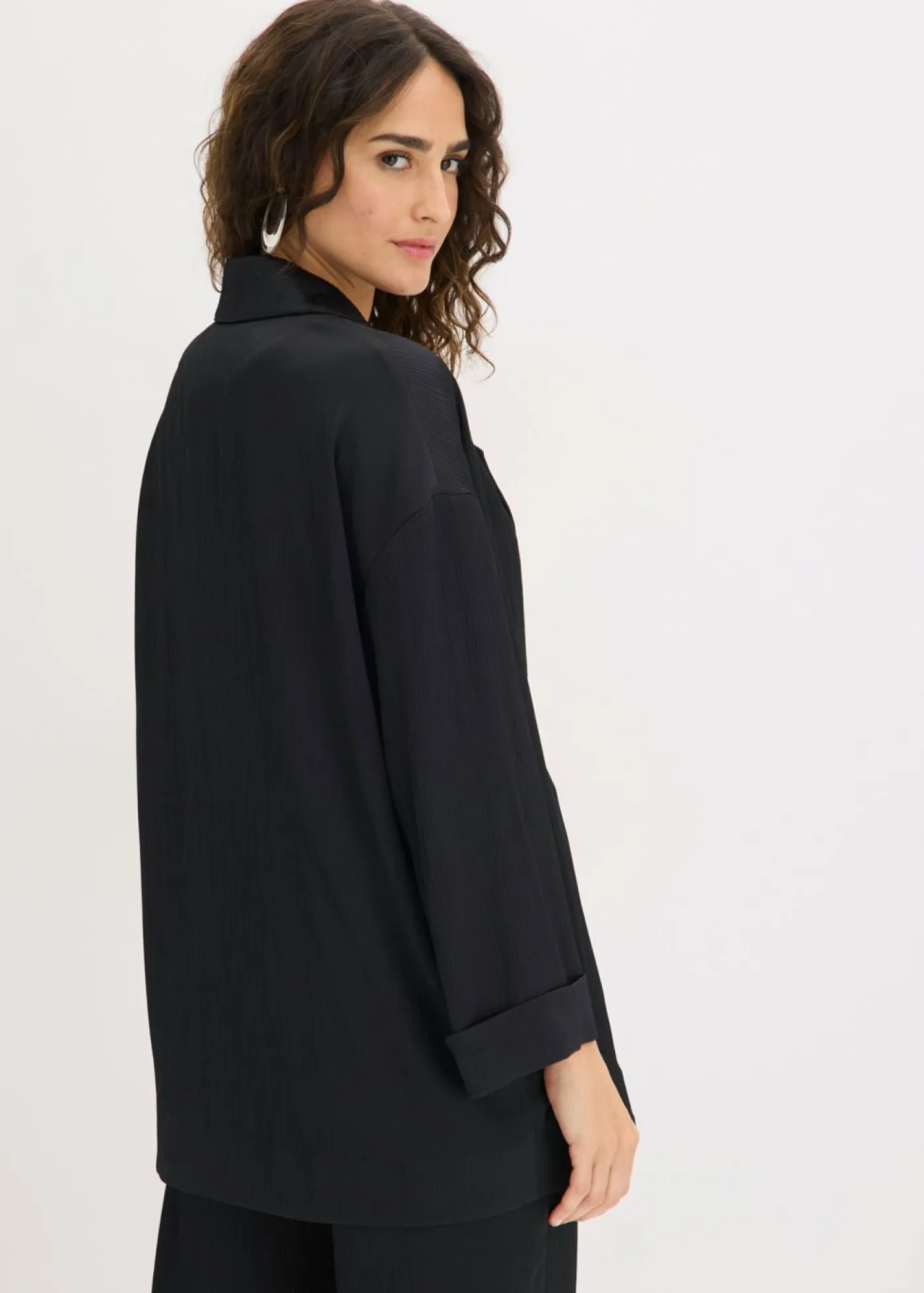 Clearance Americana holgada con doble botonadura Mujer Blazers