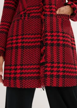 Best Americana larga de bouclé Mujer Blazers