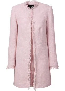Outlet Americana larga de bouclé Mujer Blazers