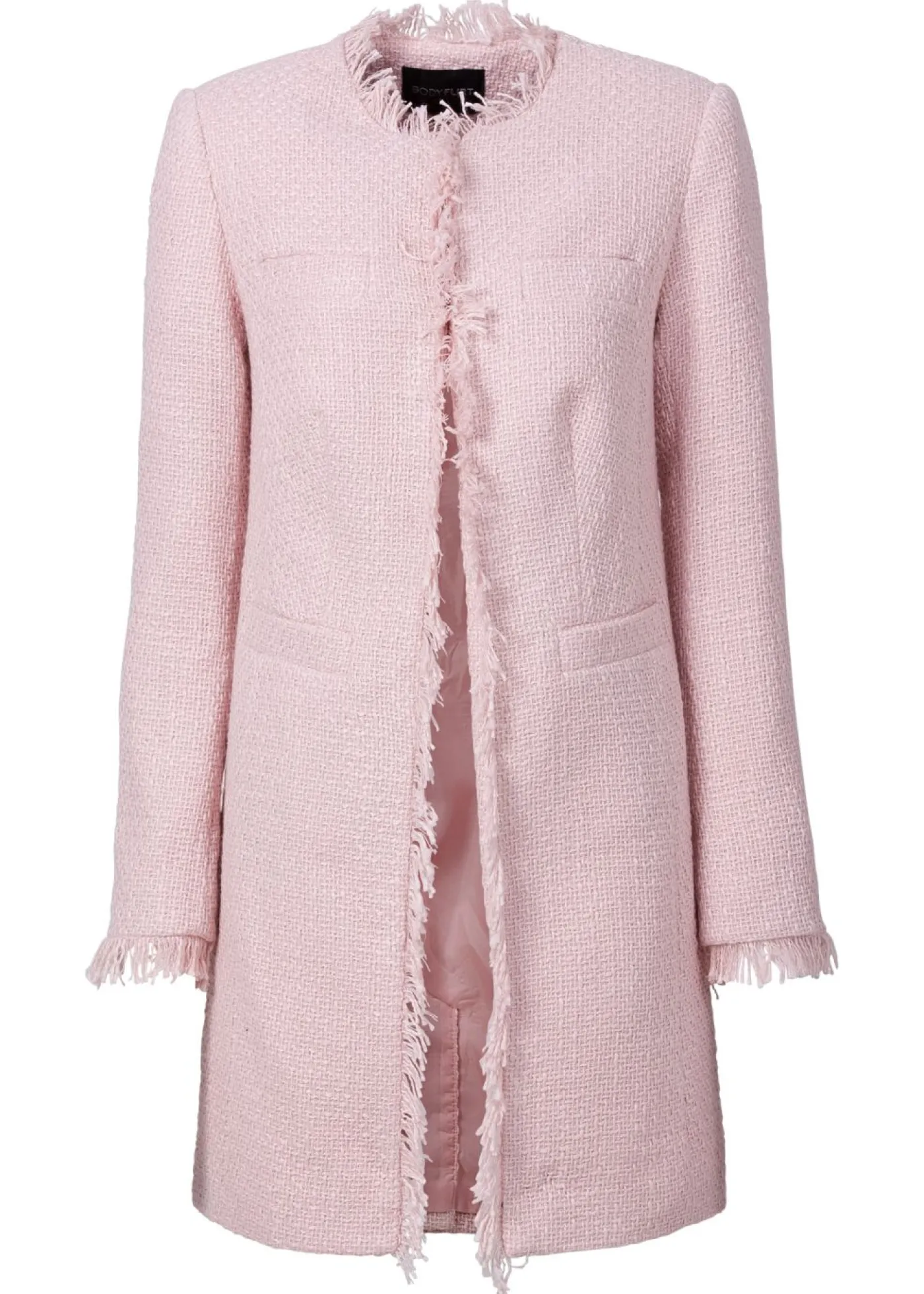 Outlet Americana larga de bouclé Mujer Blazers