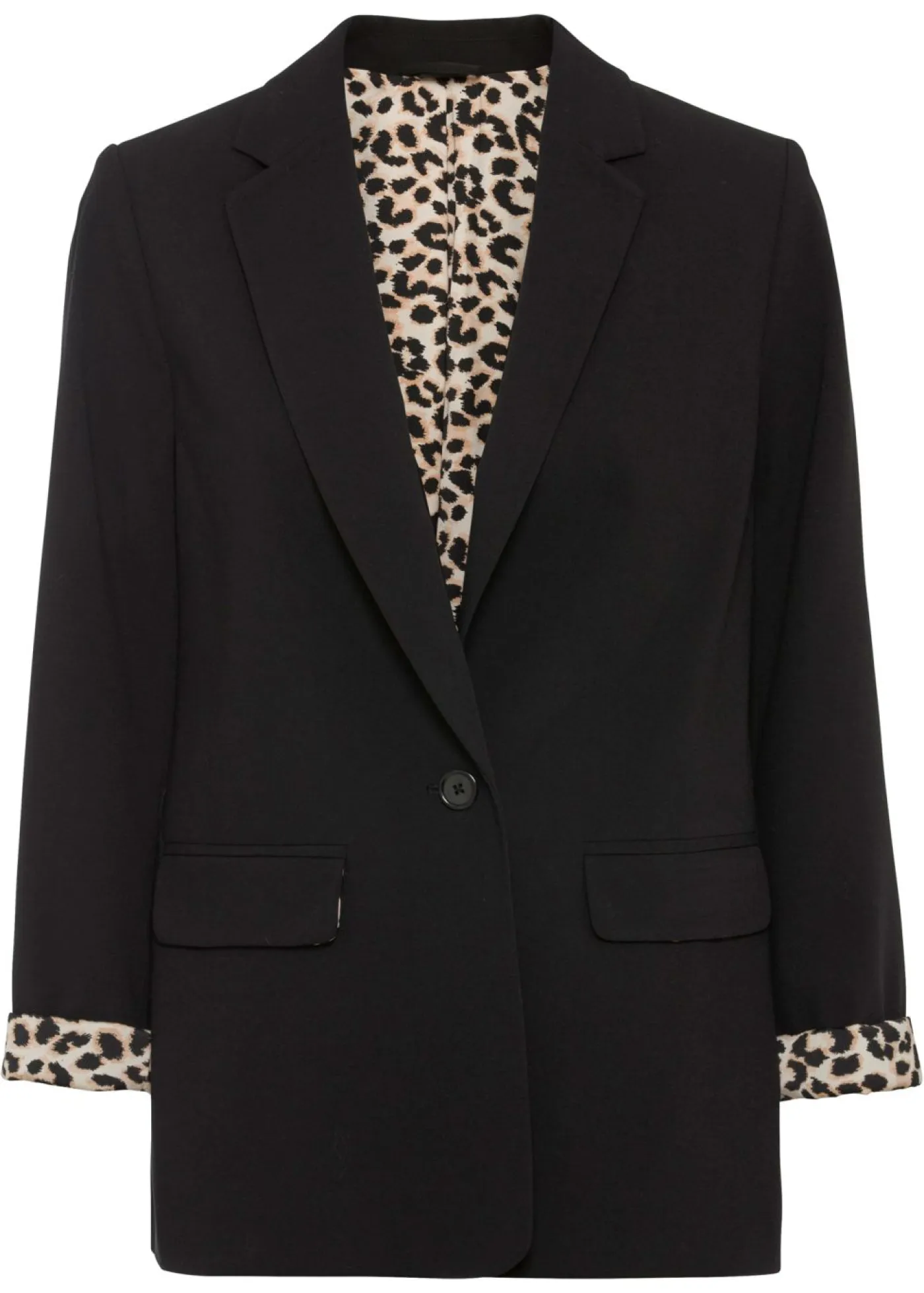 Sale Americana larga de mezcla de viscosa fluida Mujer Blazers