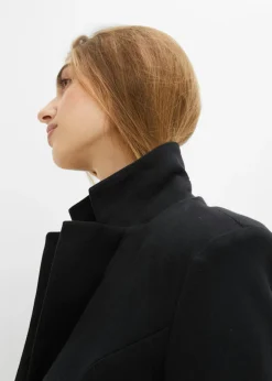 Hot Americana larga de punto de algodón Mujer Blazers