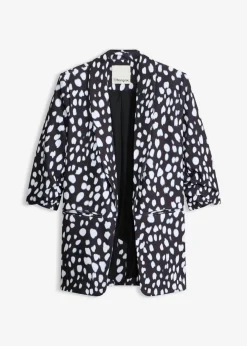 Best Americana larga estampada Mujer Blazers