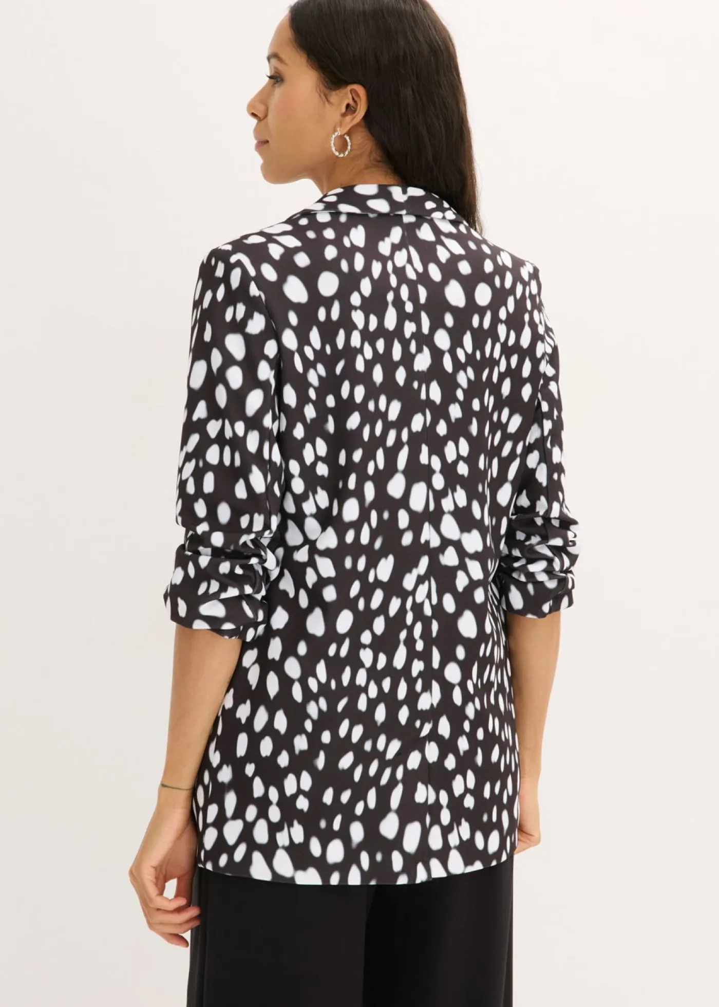 Best Americana larga estampada Mujer Blazers