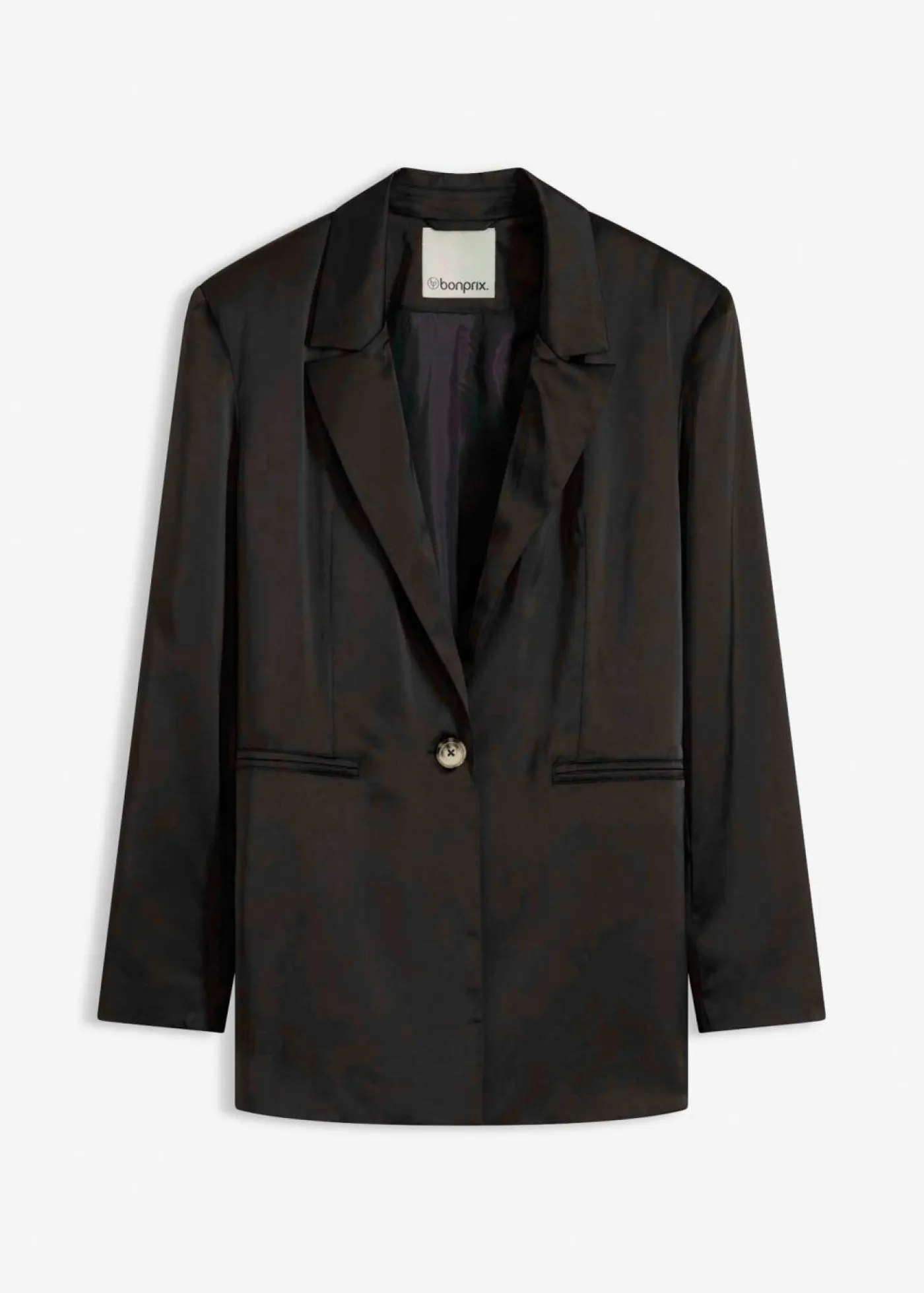 New Americana oversize de satén Mujer Blazers