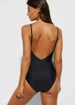 Online Bañador con abertura y volantes Mujer Ropa Para Ir A La Playa|Novedades