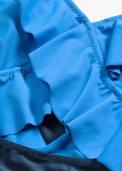 New Bañador con abertura y volantes Mujer Ropa Para Ir A La Playa|Novedades