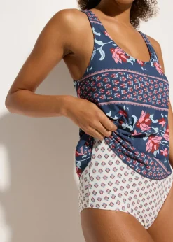 Outlet Bañador con aspecto de tankini Mujer Bañadores