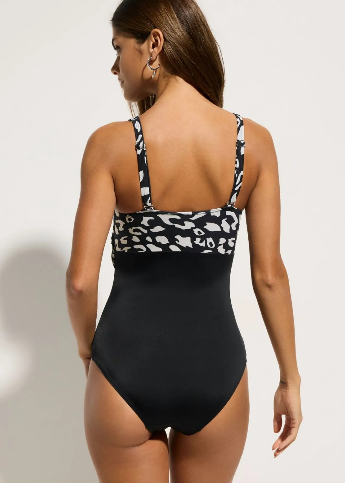 Hot Bañador con diseño cruzado Mujer Novedades|Bañadores