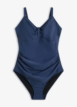 Discount Bañador con efecto moldeador medio y fruncido Mujer Vestidos Moldeadores|Bañadores